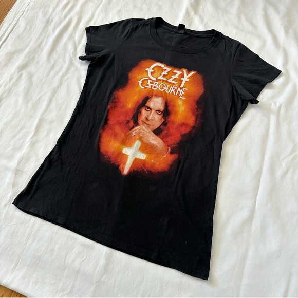 β
 Ozzy Osbourne Glow Photo Girls T-Shirt - Black β
 - Picture 4 of 15